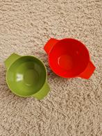2 mepal kommetjes, Huis en Inrichting, Keuken | Tupperware, Ophalen of Verzenden, Rood, Bak of Kom