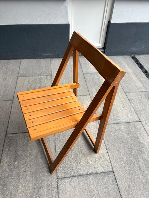 #Vintage Aldo Jacober Trieste Klapstoel Alberto#, Tuin en Terras, Tuinstoelen, Zo goed als nieuw, Wicker, Ophalen