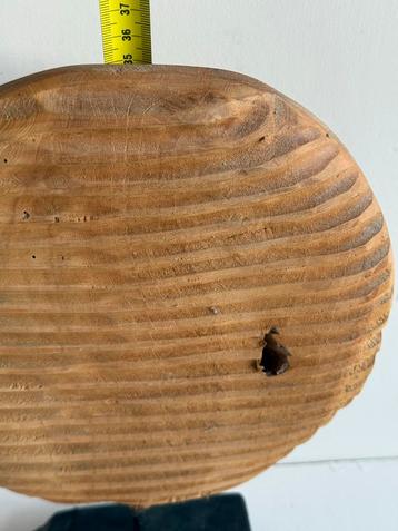 Houten Ornament op Voet - Decoratief beschikbaar voor biedingen
