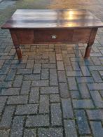 Koloniale salontafel met lade, Huis en Inrichting, Tafels | Salontafels, Ophalen, Gebruikt, 100 tot 150 cm, 50 tot 100 cm
