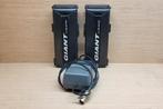 Giant Twist Accu 36V Fietsaccu 2 Stuks + Oplader Getest 95Km, Ophalen, Gebruikt