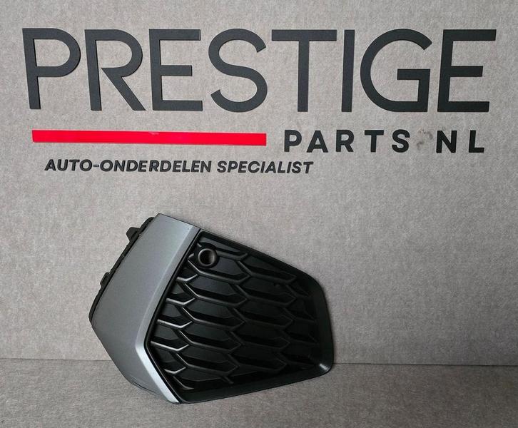 Voorbumper Rooster AUDI A3 8Y S-LINE RECHTS 8Y0807682B INLEG, Auto-onderdelen, Carrosserie en Plaatwerk, Bumper, Voor, Gebruikt