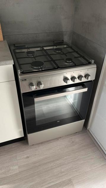 ETNA gasfornuis met oven – RVS, vrijstaand beschikbaar voor biedingen