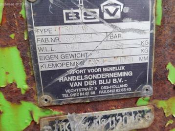 bsv blokkestenenklem probst bandenklem beschikbaar voor biedingen