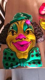 Carnaval koppen 60 cm, Ophalen of Verzenden