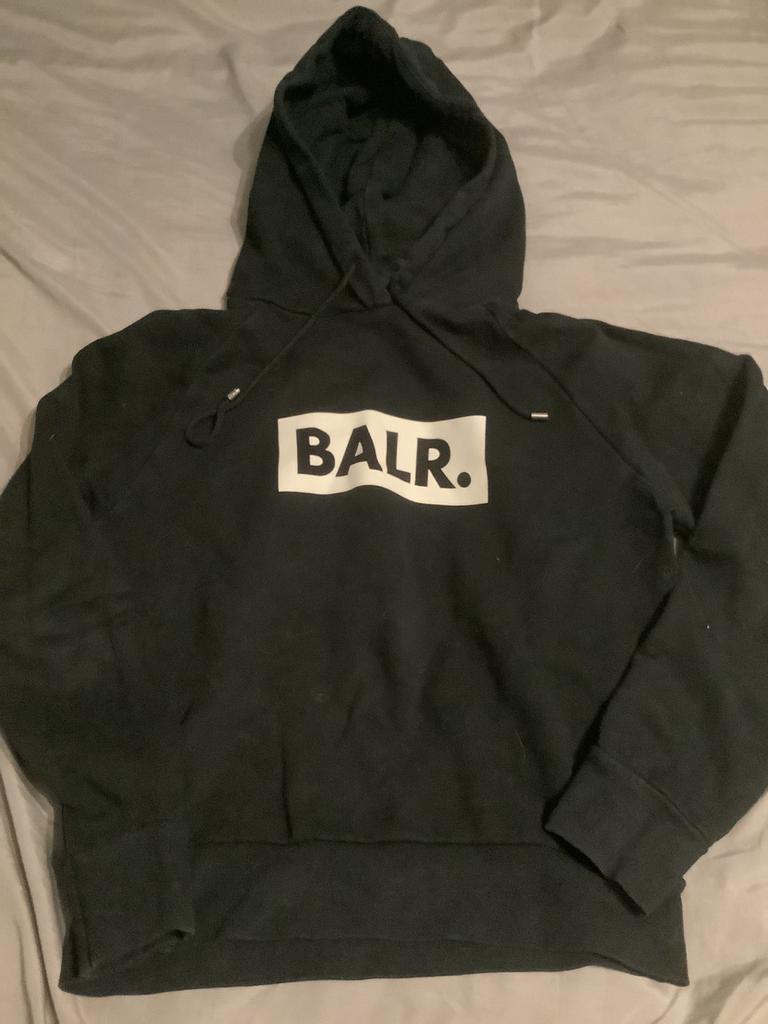 Zwarte BALR. Hoodie - origineel, Kleding | Dames, Ophalen of Verzenden, Zo goed als nieuw, Zwart