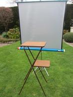 FILMSCHERM + PROJECTORTAFEL, Ophalen, Zo goed als nieuw, Met scherm