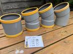 Pvc Bochten en hulpstukken, Bochten, Pvc, Ophalen of Verzenden, Zo goed als nieuw