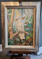 Schilderij Samuel Schellink (1876-1958) echt witgouden lijst, Antiek en Kunst, Ophalen