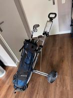 Complete Dunlop golf starterset. Tas, clubs en kar., Ophalen, Gebruikt, Set, Overige merken