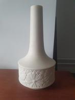 Jaren 60 vaas Portugal, Huis en Inrichting, Gebruikt, Wit, Aardewerk of Porselein, Ophalen of Verzenden