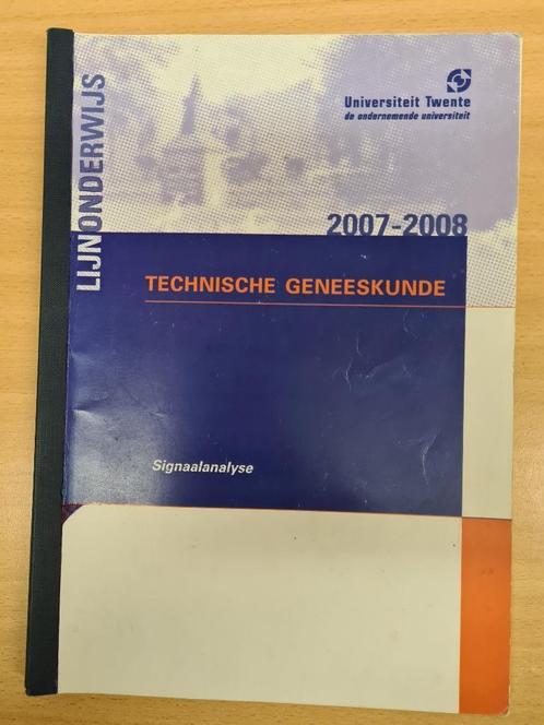 Signaalanalyse., Boeken, Studieboeken en Cursussen, Gelezen, WO, Beta, Ophalen of Verzenden