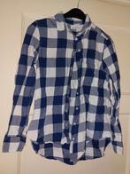 Blauw-wit geruit houthakkershemd, Kleding | Dames, Blouses en Tunieken, H&M, Blauw, Ophalen of Verzenden, Zo goed als nieuw