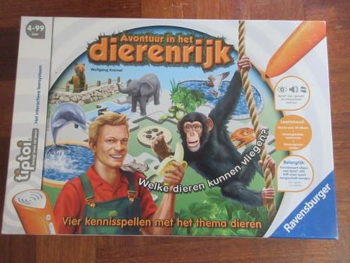 Tiptoi : Avontuur in het dierenrijk, Kinderen en Baby's, Speelgoed | Educatief en Creatief, Gebruikt, Puzzelen, Ontdekken, Ophalen of Verzenden