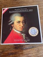 Muntset, Oostenrijk 2003, Wolfgang Amadeus Mozart, Ophalen of Verzenden, Buitenland, Munten