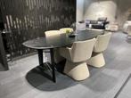 Qliv Cambria stoelen – showroommodel, Ophalen of Verzenden, Zo goed als nieuw, Overige kleuren, Vier