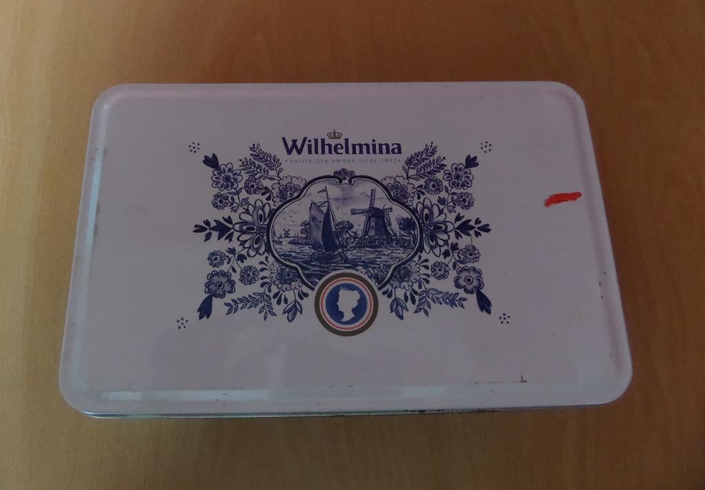 50% Korting! Wilhelmina Pepermunt Blik, Verzamelen, Blikken, Gebruikt, Overige, Overige merken, Ophalen of Verzenden