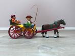 Playmobil Paard en kar, Ophalen, Zo goed als nieuw, Complete set