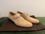 Alberto Bellini maat 7,5 single monkstrap beige suede, Ophalen of Verzenden, Zo goed als nieuw, Overige kleuren
