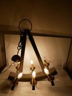 Karrenwiel Kasteellamp, Ophalen, Gebruikt, Hout