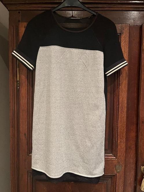 jurk Maison Scotch, Kleding | Dames, Jurken, Zo goed als nieuw, Maat 36 (S), Grijs, Boven de knie, Ophalen of Verzenden