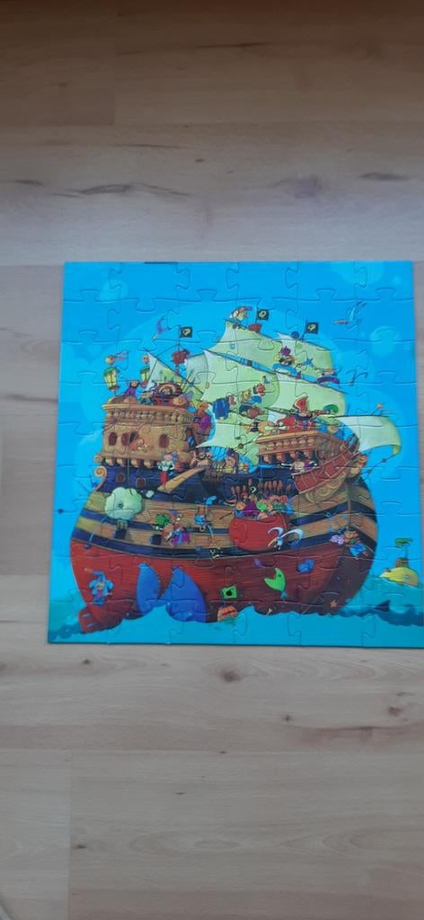 Djecopuzzel 54 stukjes De boot van Barbarossa, Ophalen of Verzenden, Meer dan 50 stukjes, Gebruikt, 6 jaar of ouder