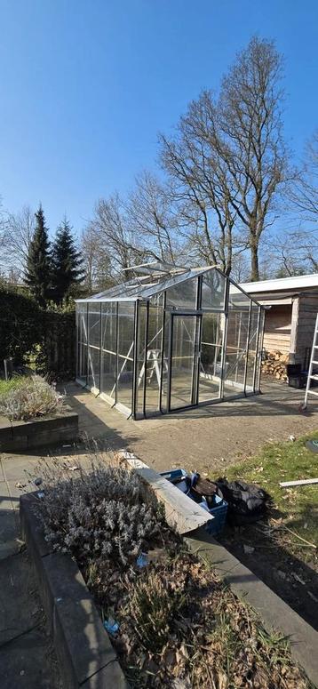 serre tuinkas hobbykas 342x300cm refurbished duurzaam  beschikbaar voor biedingen