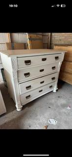 Brocante antieke baby commode, Huis en Inrichting, Kasten | Ladekasten, Verzenden, Zo goed als nieuw, Minder dan 100 cm, Brocante, antiek