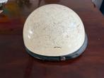 vintage bromfiets (Pot) helm, Fietsen en Brommers, Brommerhelmen, Ophalen of Verzenden, Gebruikt, Medium, Overige merken
