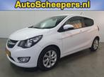Opel KARL 1.0 ecoFLEX Innovation PDC/CLIMA/CRUISE/LMV, Auto's, Opel, 839 kg, Gebruikt, Leder en Stof, Origineel Nederlands