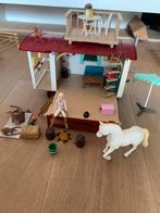 Schleich pipowagen inclusief accesoires, Ophalen, Zo goed als nieuw