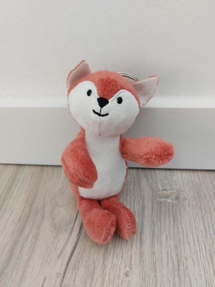 Knuffel sleutelhanger Hema vos mini K8665, Kinderen en Baby's, Speelgoed | Knuffels en Pluche, Zo goed als nieuw, Overige typen