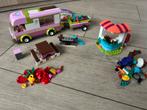 Lego Friends trailer + kraampje, Ophalen of Verzenden, Zo goed als nieuw