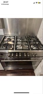 M-System Gasfornuis - 6 pits - RVS, Witgoed en Apparatuur, Fornuizen, Ophalen, Gebruikt, 60 cm of meer, Grill