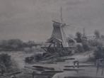 Hobbe Smith molen De Eenhoorn Haarlem, Antiek en Kunst, Ophalen
