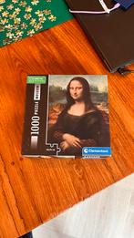 Mona Lisa puzzel Clementoni 1000 stukjes, Ophalen, 500 t/m 1500 stukjes, Zo goed als nieuw