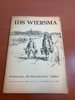 IDS Wiersma - Tentoonstelling Dokkum 1978, Ophalen of Verzenden, 20e eeuw of later, Gelezen