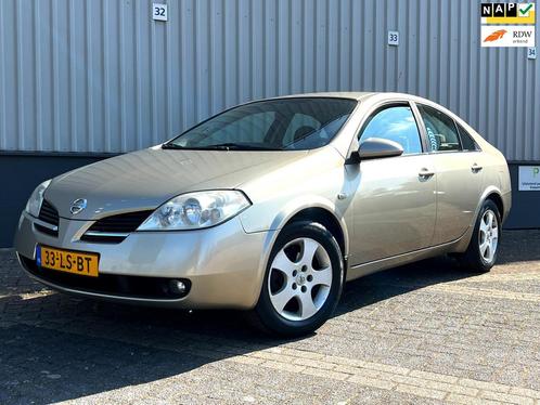 Nissan Primera 1.8 Visia airco_trekhaak_PDC, Auto's, Nissan, Bedrijf, Te koop, Primera, ABS, Airbags, Airconditioning, Boordcomputer