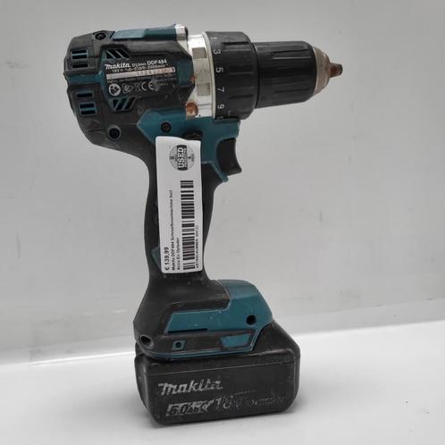 Makita DDF484 Schroefboormachine + Accu, Doe-het-zelf en Verbouw, Gereedschap | Boormachines, Zo goed als nieuw