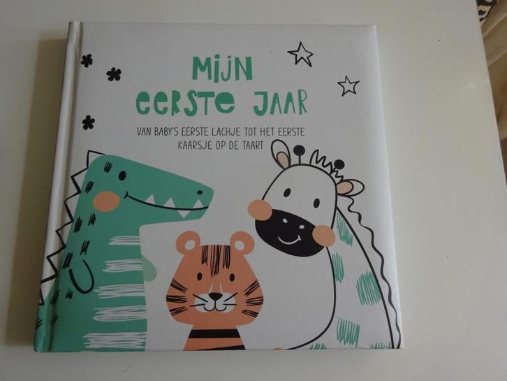MIJN EERSTE JAAR - BABY DAGBOEK NIEUW, Kinderen en Baby's, Kraamcadeaus en Geboorteborden, Nieuw, Ophalen of Verzenden