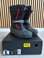 Sorel snowboots | Youth furry maat 37 | Zwart-rood, Jongen of Meisje, Ophalen of Verzenden, Sorel, Laarzen