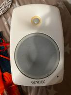 Genelec 8040A actieve studio monitor – wit – set, Ophalen, Zo goed als nieuw, Minder dan 500 watt, Monitor(versterker)