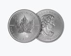 Maple leaf 1oz tube (25x) zilver silver, Ophalen, Noord-Amerika, Zilver