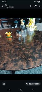 Grote salontafel, Huis en Inrichting, Gebruikt, Rond, Ophalen of Verzenden, 100 tot 150 cm