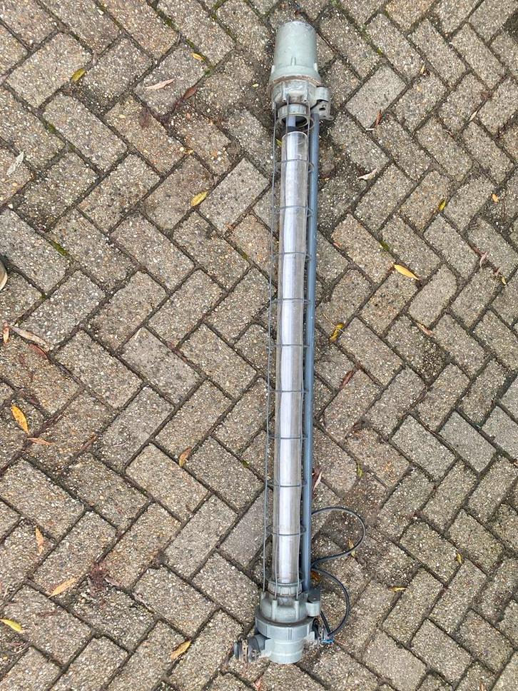 Industriële Lamp - Robuuste Uitstraling, Huis en Inrichting, Lampen | Overige, Gebruikt, Ophalen of Verzenden