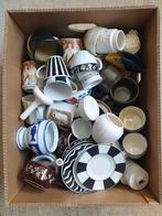 Doos met vintage retro brocante keramiek servies, Diversen, Ophalen