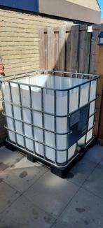 IBC Container, Ophalen, Kunststof, Gebruikt, Met kraantje