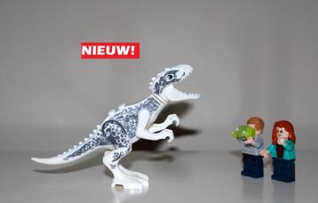 Jurassic World Park Dinosaurus Indominus Rex wit KLEIN beschikbaar voor biedingen