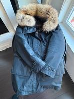 Woolirch echt Bontkraag warm tegen echte kou, Ophalen of Verzenden, Zo goed als nieuw, Zwart