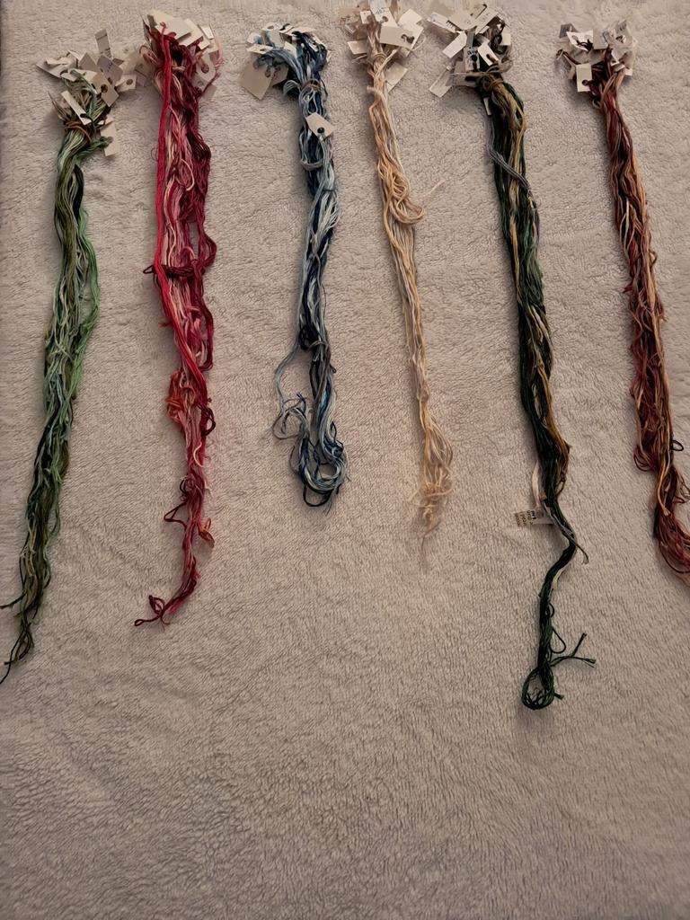 DMC borduurzijde, Hobby en Vrije tijd, Borduren en Borduurmachines, Ophalen of Verzenden, Zo goed als nieuw